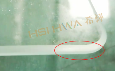 玻璃镜面喷射抛光工艺