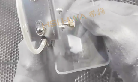 玻璃镜面喷射抛光工艺