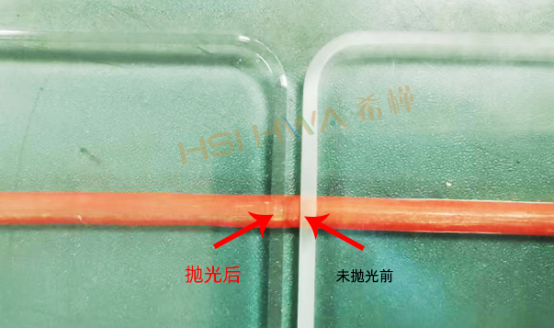 玻璃镜面喷射抛光工艺