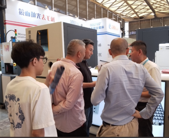 上海模具展圆满成功,希桦抛光设备实力圈粉