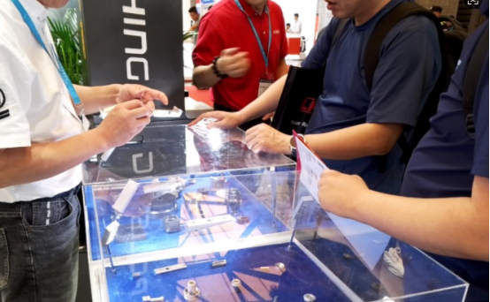 上海模具展圆满成功,希桦抛光设备实力圈粉