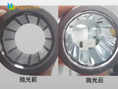 线割去除氧化层抛光前后对比